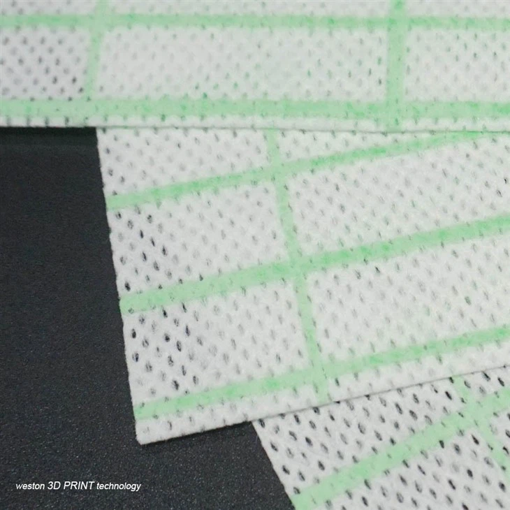 100% Lyocell 3D Printed Spunlace For Food Service Application