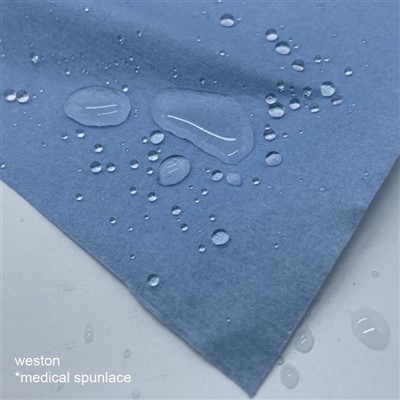 Spunlace étanche pour les robes chirurgicales